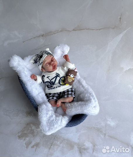 Кукла реборн mini мальчик