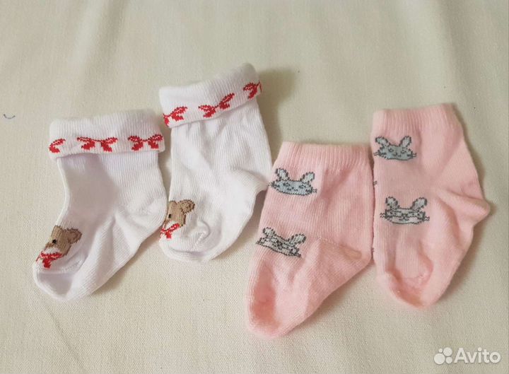 Носки для новорожденных