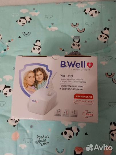 Ингалятор новый небулайзер b well pro-110