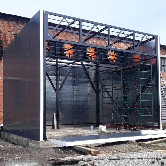 Сушильные камеры - осевые вентиляторы во №8