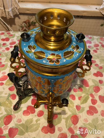 Самовар электрический хохлома