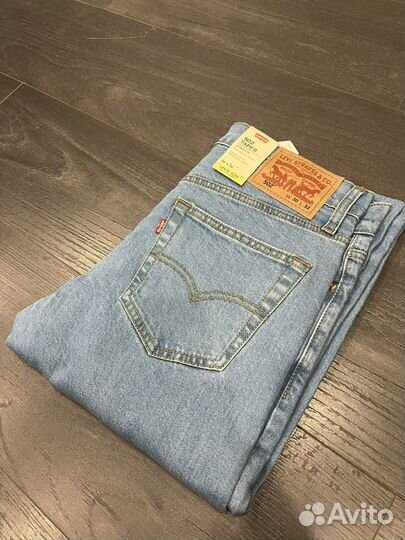 Голубые джинсы levis 502 новые