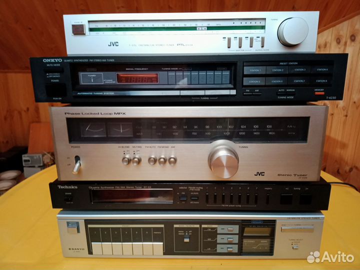 JvC Sony Technics SanyO Тюнера
