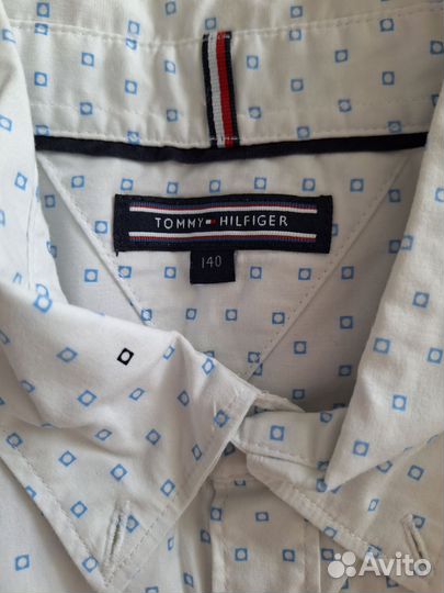 Tommy hilfiger рубашка на мальчика