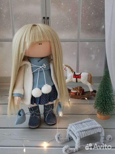 Интерьерная кукла ручной работы