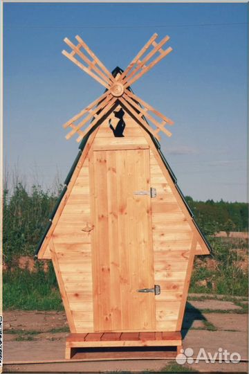 Дачный туалет деревянный тэо 391