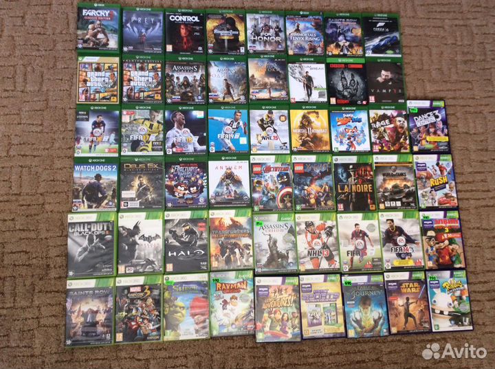 Игры на xbox one и xbox 360