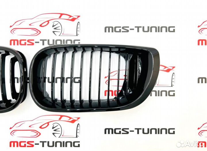 Решётка M-Performance BMW E46 02-07 черный глянец