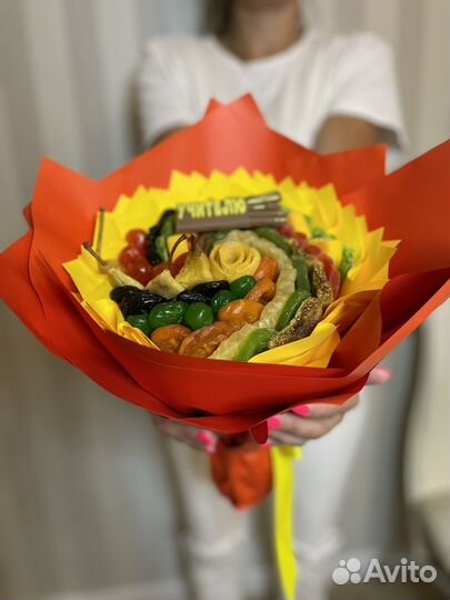 Съедобные букеты на 1 сентября