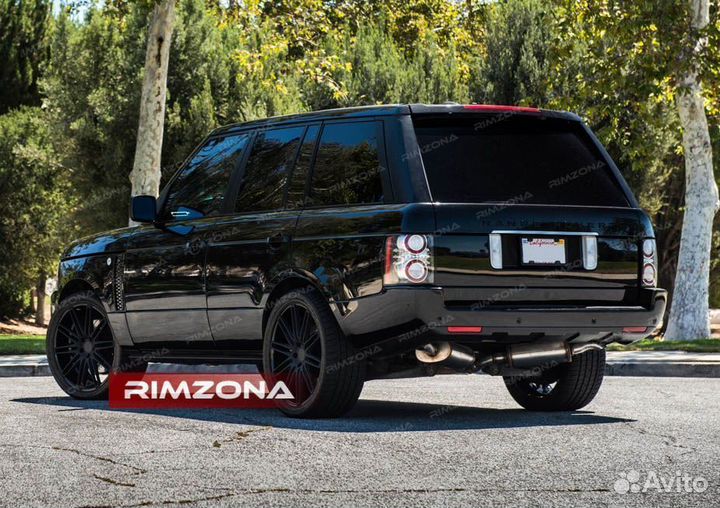 Кованые диски R23 на Range Rover Sport