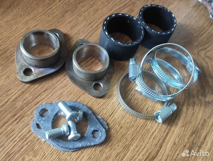 Комплект переходников pwk 32 Урал Днепр нержавейка