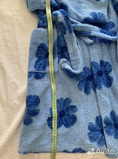 Халат махровый женский с капюшоном