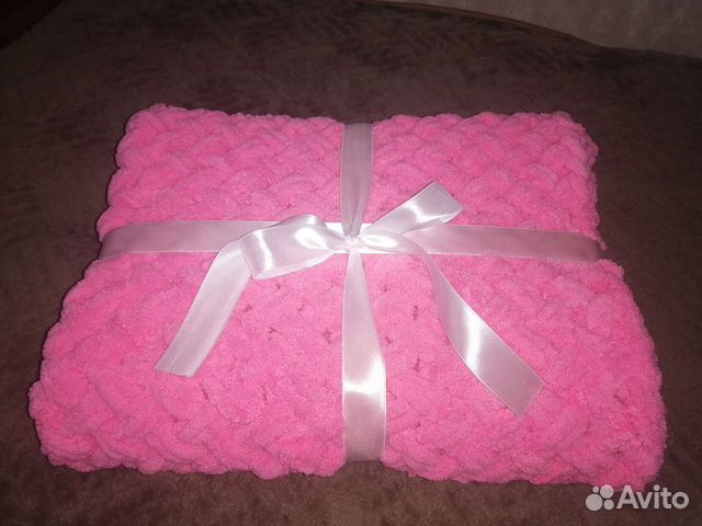 Плед детский плюшевый