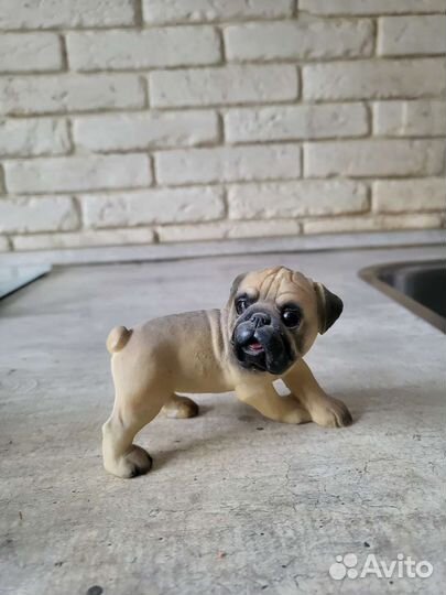 Керамические фигурки мопса