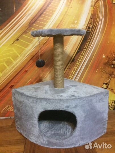 Угловой домик для кошек от производителя