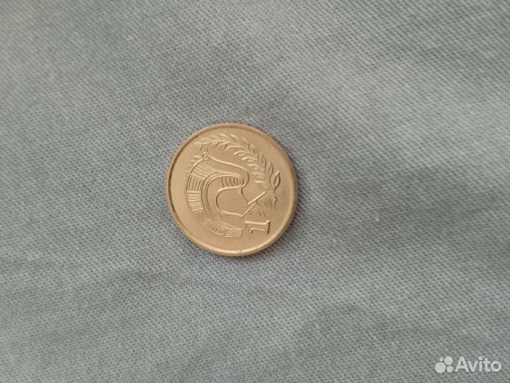 Монета кипр