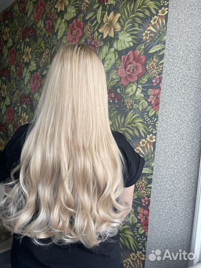 Афронаращивание волос на косички