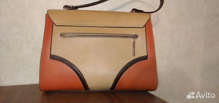 Сумка кожаная новая Италия большая