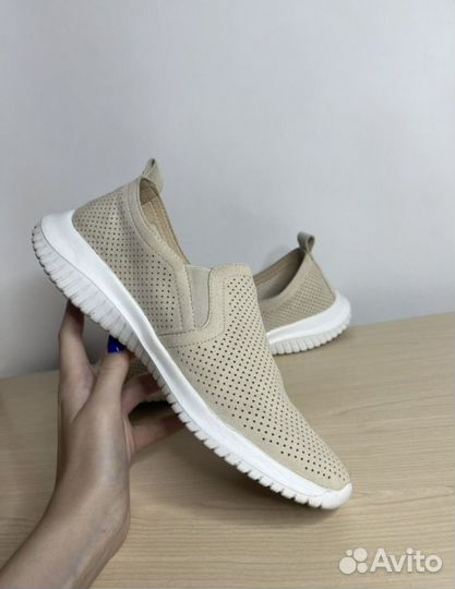 Кроссовки слипоны кеды женские