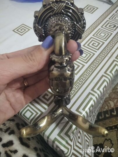 Вешалка, настенная, бронзовый Италия