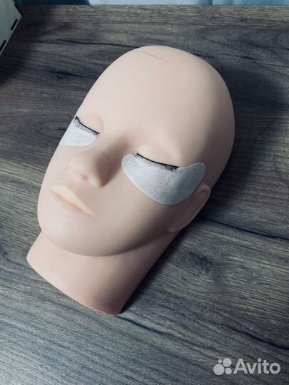 Набор для наращивания ресниц с маникеном