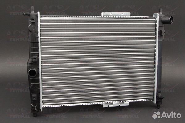 Радиатор охлаждения Шевроле Ланос 97-17 MT -AC