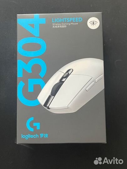 Новая игровая мышь Logitech G304 белая