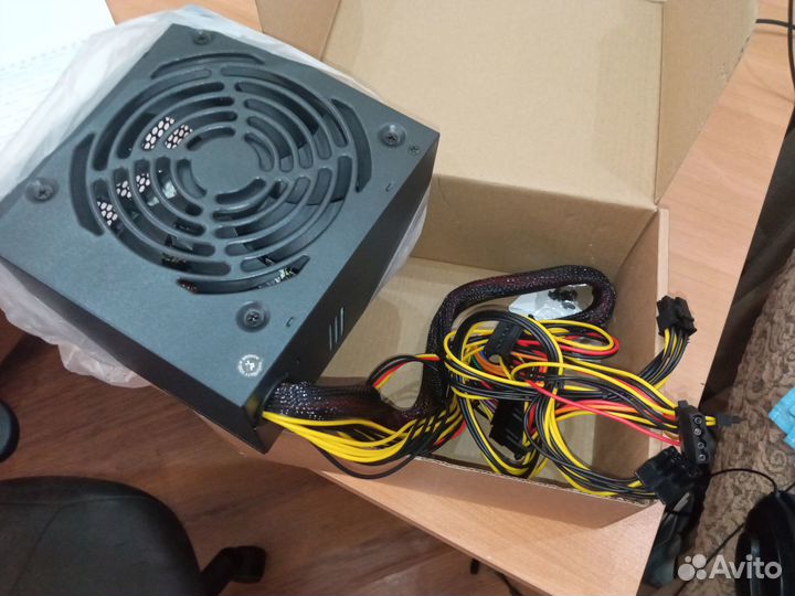 Новый блок питания 7 SATA, 350W