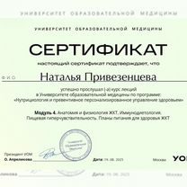 Нутрициолог, Протвино