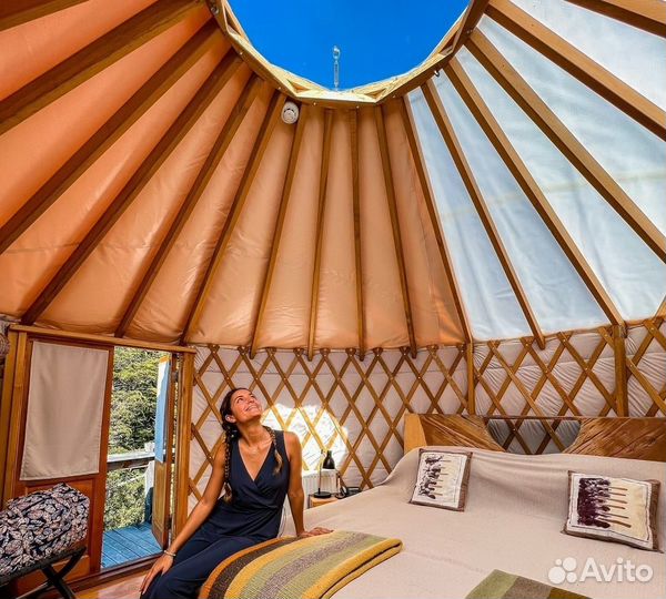 Юрта для туризма, спорта и отдыха