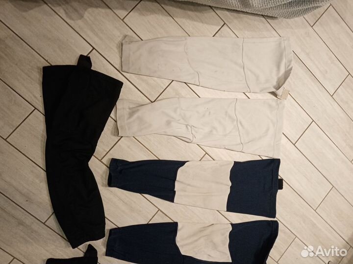 Хоккейные гамаши гетры рейтузы черные и другие б/у