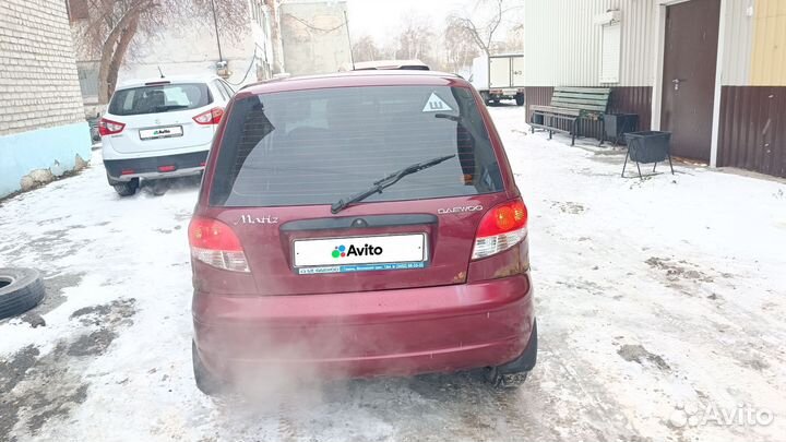 Daewoo Matiz 0.8 МТ, 2011, битый, 177 548 км