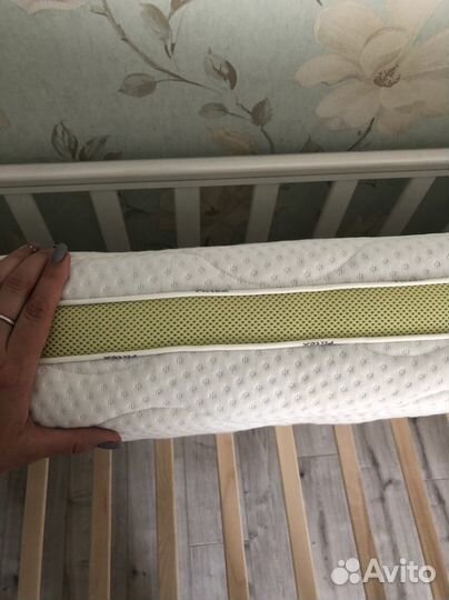 Детская кроватка Антел Алита с матрасом