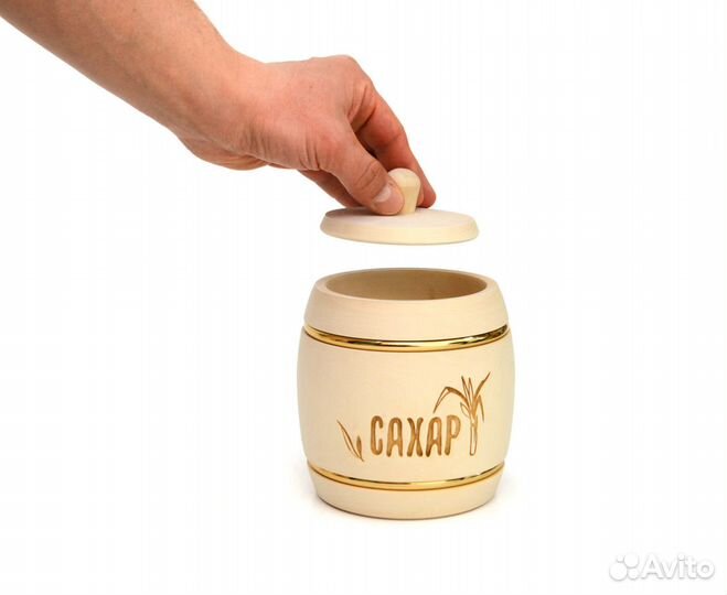 Бочонок деревянный для сахара 
