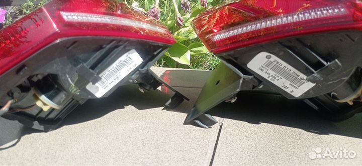 Задние внешние фонари на Volkswagen Tiguan 2