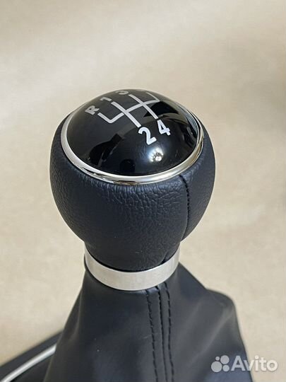 Новая Ручка кпп golf 5 / 6 jetta c чехлом и рамкой