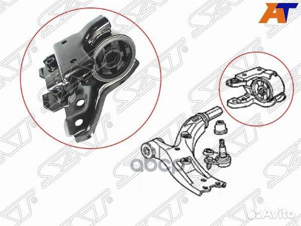 Сайлентблок FR рычага задний Honda CR-V RE 07/RM