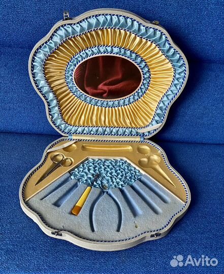 Косметический маникюрный набор (коробка) СССР гдр