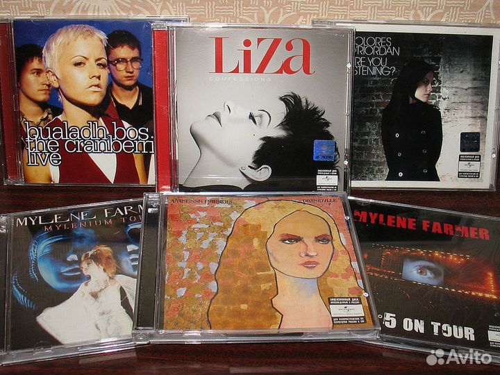 Cranberries, Mylene Farmer, Dragonforce - cd диски