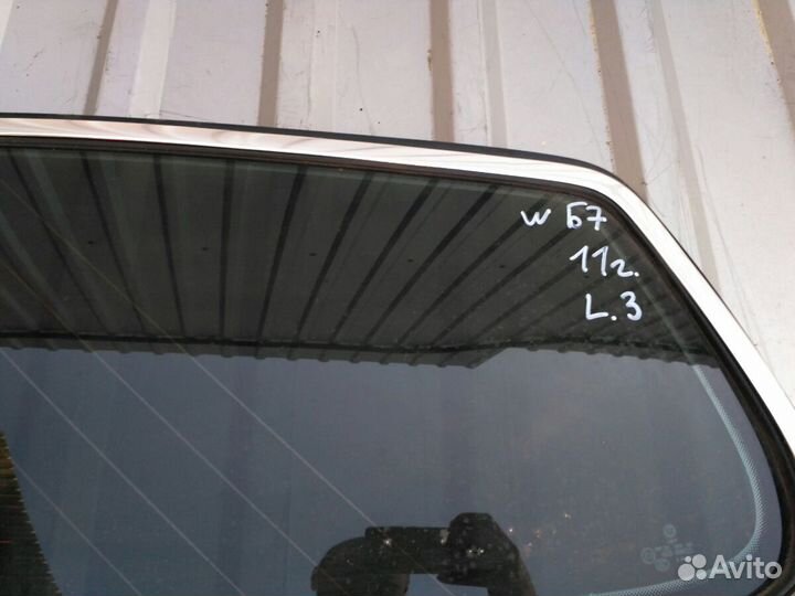 Стекло заднее левое кузовное Volkswagen Passat B7