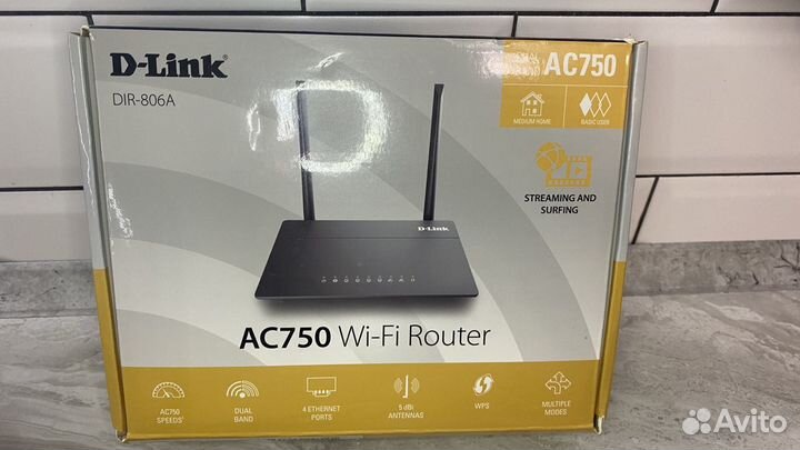 Wi-Fi роутер D-link DIR-806A. Новый