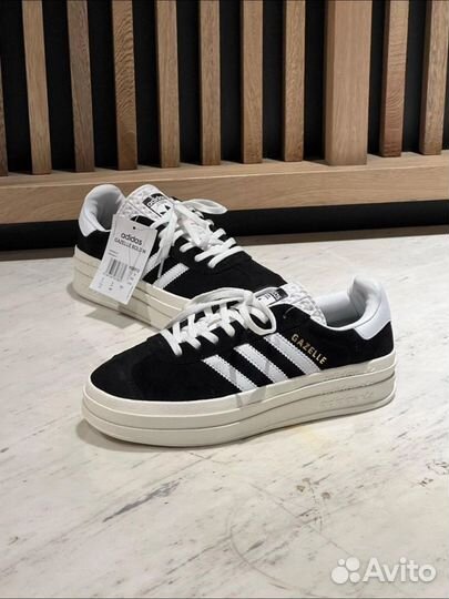 Adidas Gazelle Bold Core Black White