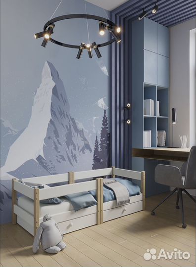 Кровать детская с матрасом