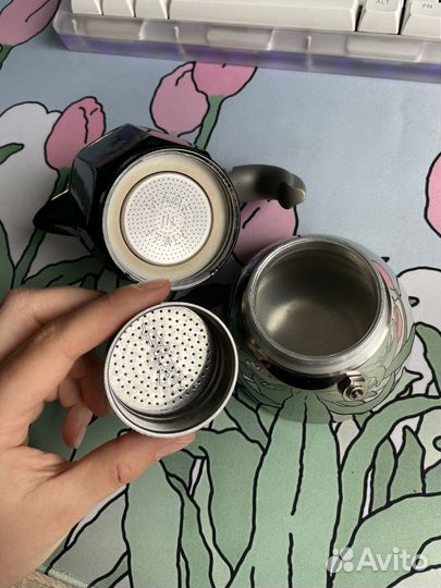 Гейзерная кофеварка Bialetti на 2 чашки