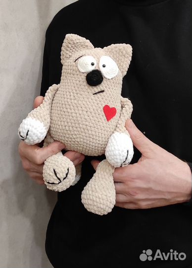 Сердечный кот Василий