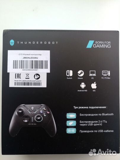Игровой беспроводной контроллер thunderobot G70