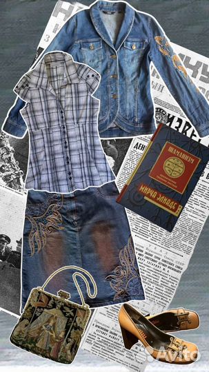 Винтажные y2k образы casual