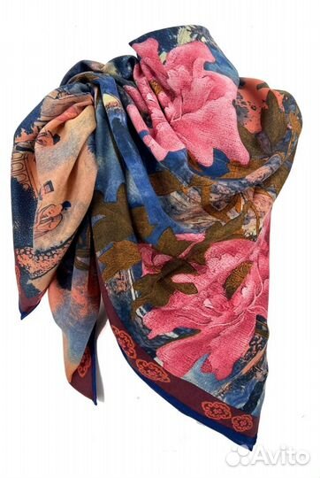Платок новый большой, шаль, 130х130