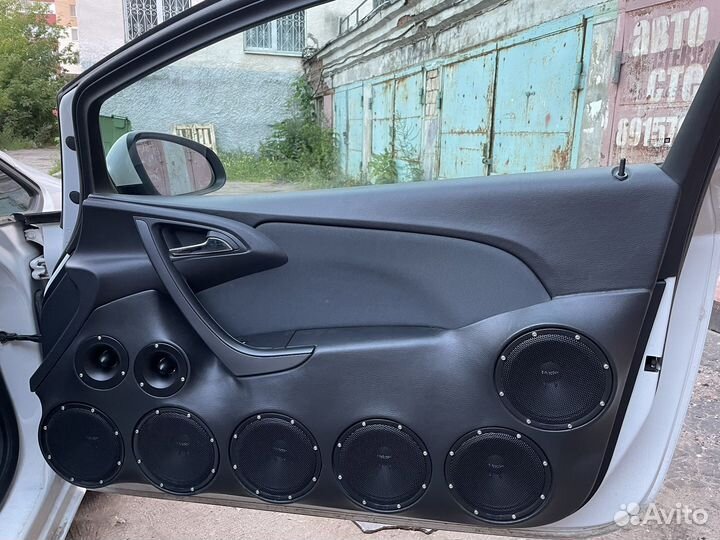 Дверные карты астра j gtc автозвук