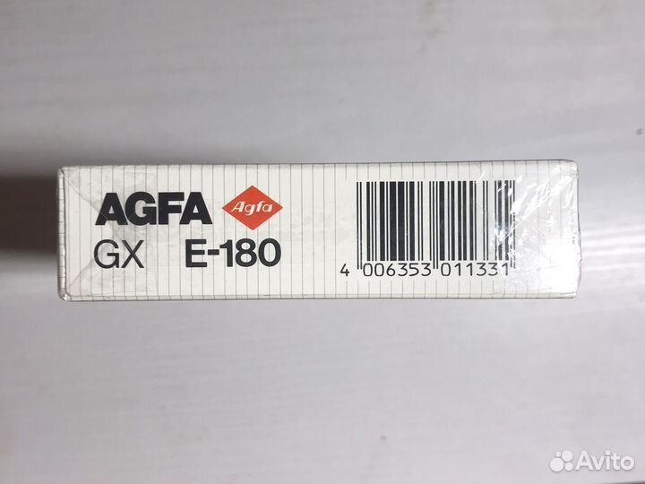Видеокассета новая VHS agfa GX E-180